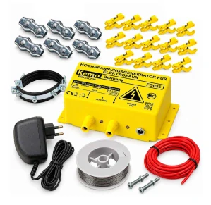 Elektrický ohradník na kuny - pro instalaci na střechu s adaptérem
