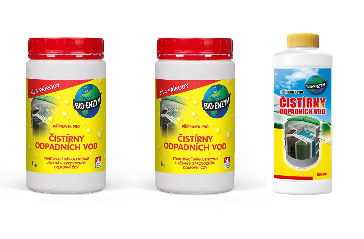 Sada BIO-P6 do domovních ČOV 1 kg + 1 kg + aktivátor ČOV zdarma