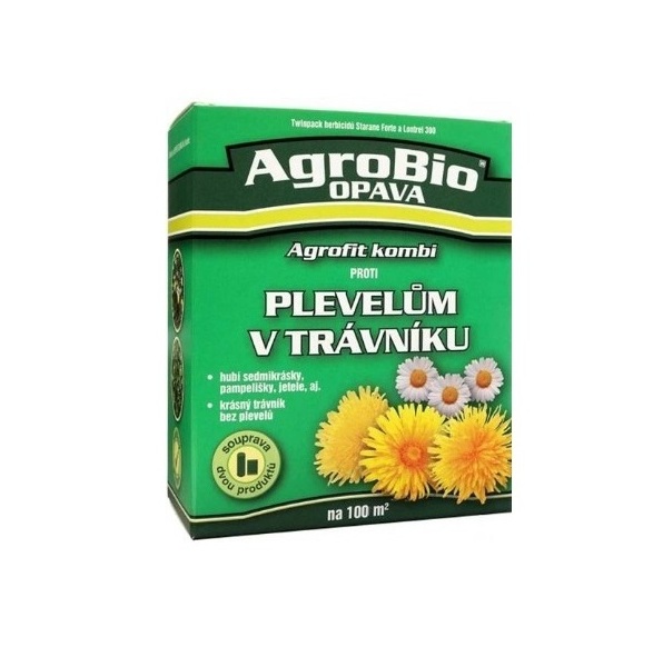 Sada proti plevelům v trávníku na 100 m2.